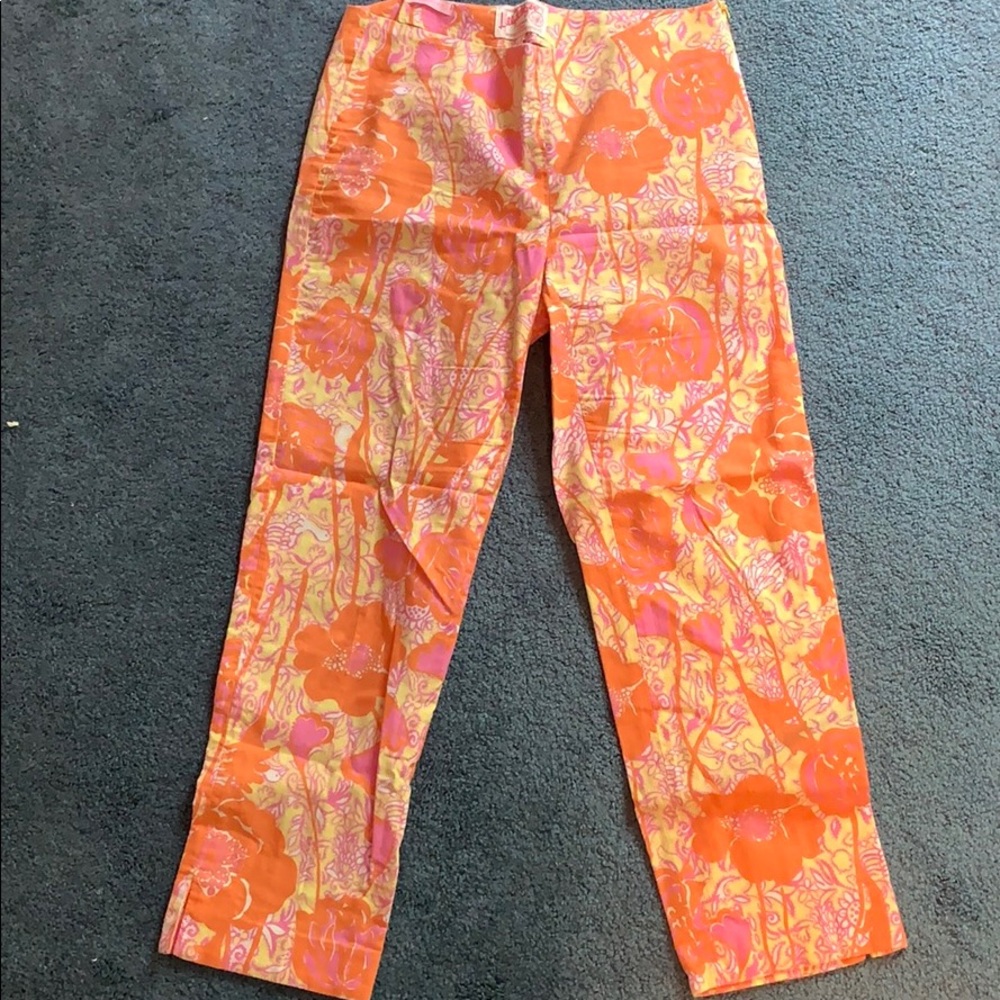 lily pulitzer cropped pants